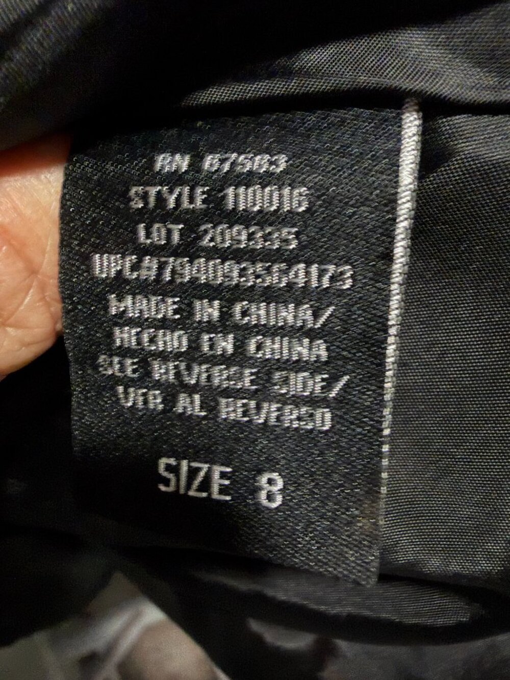 SLNY Gray Floral Jacquard Sleeveless Fit & Flare Cocktail Dress Size 8 - Picture 14 of 15